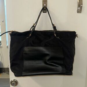 Black Carry On Travel Tote